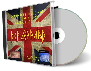 Artwork Cover of Def Leppard 2015-08-27 CD Minnesota Audience