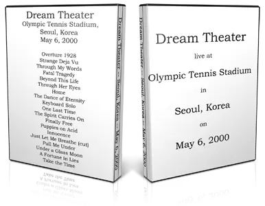 Artwork Cover of Dream Theater 2000-05-06 DVD Seoul Proshot