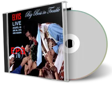 Artwork Cover of Elvis Presley 1976-06-06 CD Atlanta Audience