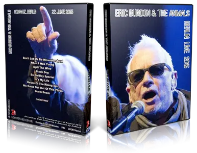 Artwork Cover of Eric Burdon and The Animals 2015-06-22 DVD Berlin Proshot