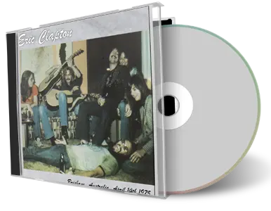 Artwork Cover of Eric Clapton 1975-04-14 CD Brisbane Soundboard