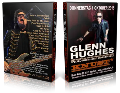 Artwork Cover of Glenn Hughes 2015-10-01 DVD Hamburg Audience