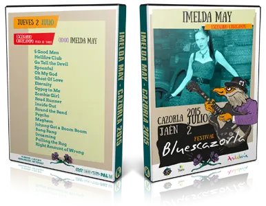 Artwork Cover of Imelda May 2015-07-02 DVD Cazorla Proshot