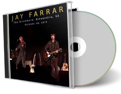 Artwork Cover of Jay Farrar 2015-10-28 CD Alexandria Audience