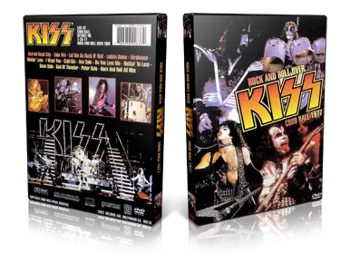 Artwork Cover of KISS 1977-01-29 DVD Detroit Proshot