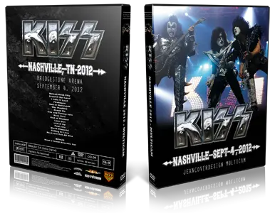 Artwork Cover of KISS 2012-09-04 DVD Nashville Audience
