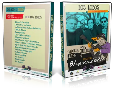 Artwork Cover of Los Lobos 2015-07-04 DVD Jaen Proshot