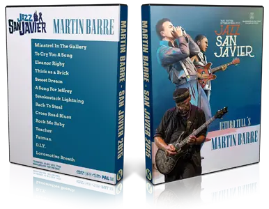 Artwork Cover of Martin Barre Compilation DVD San Javier 2015 Proshot
