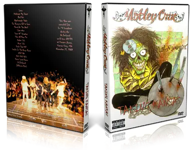 Artwork Cover of Motley Crue 1989-11-21 DVD Kansas  Proshot