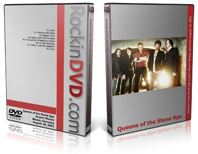 Artwork Cover of Queens Of The Stone Age 2001-08-18 DVD Weeze Proshot