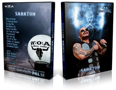 Artwork Cover of Sabaton 2015-08-01 DVD Wacken Proshot