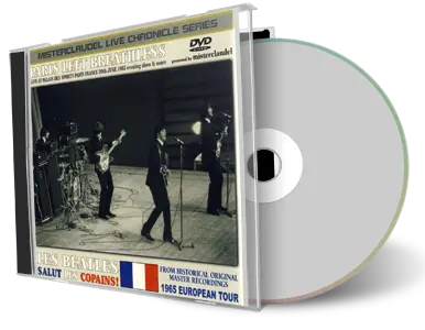 Artwork Cover of The Beatles 1965-06-20 CD Paris Soundboard