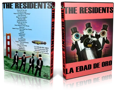 Artwork Cover of The Residents 1983-06-21 DVD Madrid Proshot