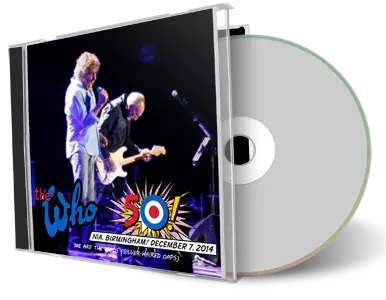 Artwork Cover of The Who 2014-12-07 CD Birmingham Audience
