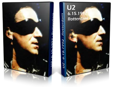 Artwork Cover of U2 1992-06-15 DVD Rotterdam Audience