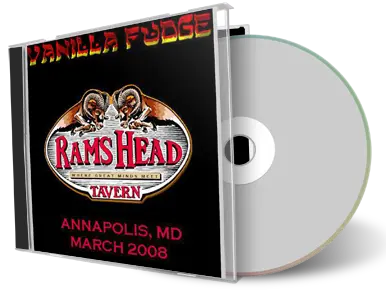 Artwork Cover of Vanilla Fudge 2008-03-16 CD Annapolis Audience