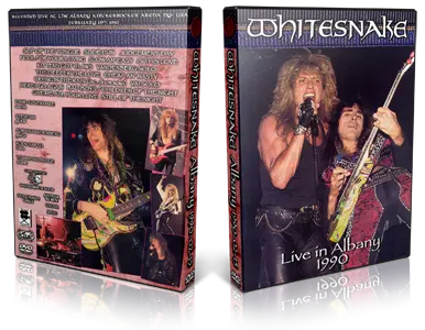 Artwork Cover of Whitesnake 1990-02-15 DVD Albany Audience