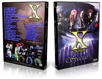 Artwork Cover of X Japan Compilation DVD Ultimate collection of TV clips Proshot