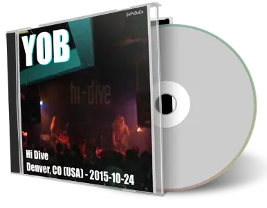 Artwork Cover of YOB 2015-10-24 CD Denver Audience