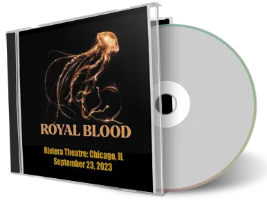 Front cover artwork of Royal Blood 2023-09-23 CD Chicago Audience