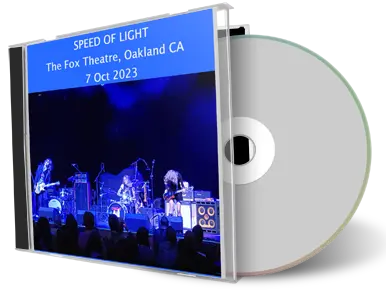 Front cover artwork of Speed Of Light 2023-10-07 CD Oakland Audience