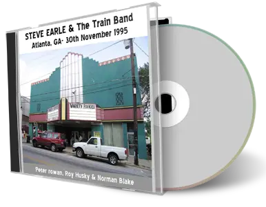 Front cover artwork of Steve Earle 1995-11-30 CD Atlanta Audience