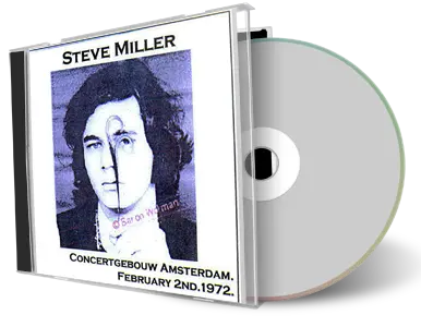 Front cover artwork of Steve Miller Band 1972-02-02 CD Amsterdam Soundboard