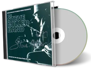 Front cover artwork of Steve Miller Band Compilation CD New York 1976 Soundboard