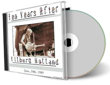 Front cover artwork of Ten Years After 1989-06-18 CD Tilburg Audience