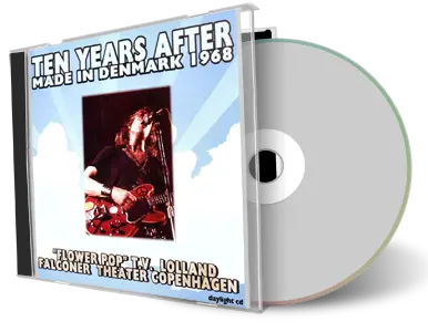 Front cover artwork of Ten Years After Compilation CD Denmark 1968 Audience