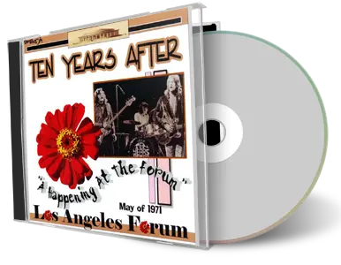 Front cover artwork of Ten Years After Compilation CD Inglewood 1971 Audience