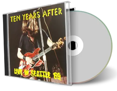 Front cover artwork of Ten Years After Compilation CD Seattle 1969 Audience