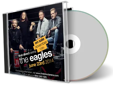 Front cover artwork of The Eagles 2014-06-23 CD Leeds Audience