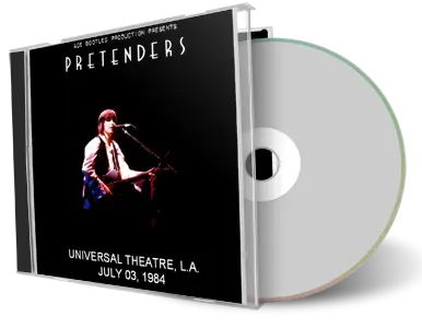 Front cover artwork of The Pretenders 1984-07-03 CD Los Angeles Soundboard