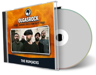 Front cover artwork of The Rumjacks 2023-08-11 CD Olgasrock Festival Audience