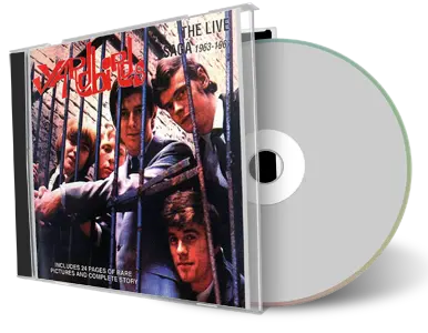 Front cover artwork of The Yardbirds Compilation CD Live Saga 1963 1967 Soundboard
