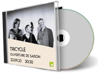 Front cover artwork of Tricycle 2023-09-22 CD Brussels Audience
