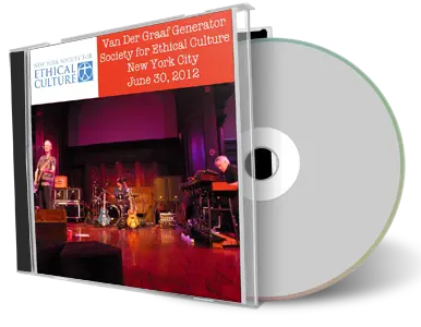 Front cover artwork of Van Der Graaf Generator 2012-06-30 CD New York Audience