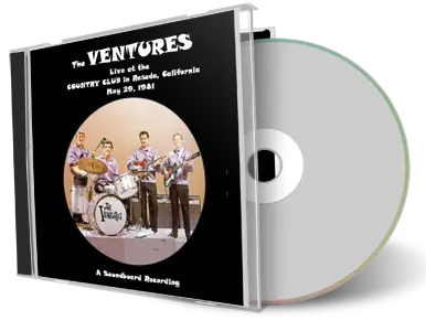 Front cover artwork of Ventures 1981-05-29 CD Reseda Soundboard