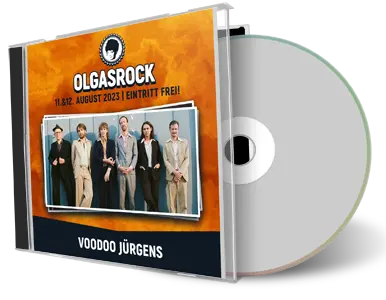Front cover artwork of Voodoo Jurgens 2023-08-11 CD Olgasrock Festival Audience