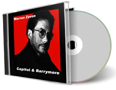 Front cover artwork of Warren Zevon Compilation CD Capitol Barrymore 1982 1999 Soundboard