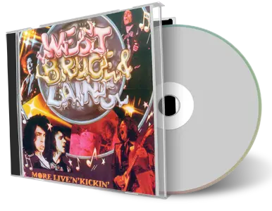 Front cover artwork of West Bruce And Laing Compilation CD More Liven Kickin Soundboard
