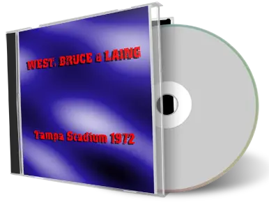 Front cover artwork of West Bruce And Laing Compilation CD Tampa 1972 Audience