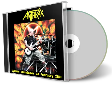 Front cover artwork of Anthrax 2013-02-24 CD Sydney Audience