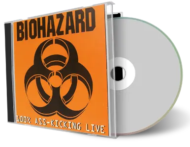 Front cover artwork of Biohazard Compilation CD Ass Kicking Live Audience