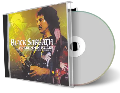 Front cover artwork of Black Sabbath 1995-11-19 CD Tokyo Audience