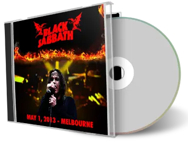 Front cover artwork of Black Sabbath Compilation CD Austrlian Tour 2013 Audience