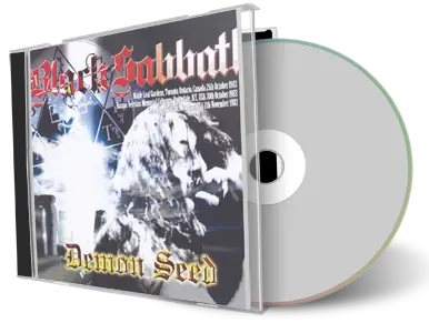 Front cover artwork of Black Sabbath Compilation CD Demon Seed Audience