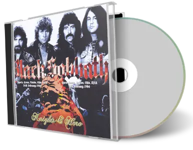 Front cover artwork of Black Sabbath Compilation CD Knights And Hero Audience