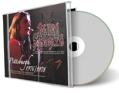 Front cover artwork of Black Sabbath Compilation CD Pittsburgh 1976-1978 Soundboard